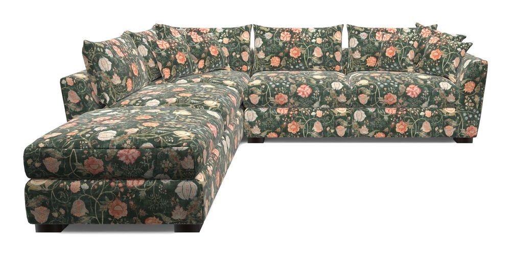 Combi Corner Unit And Footstool RHF