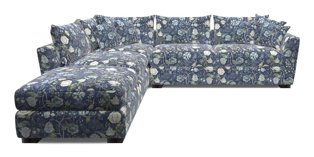 Combi Corner Unit And Footstool RHF