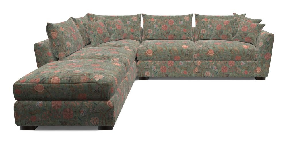 Combi Corner Unit And Footstool RHF