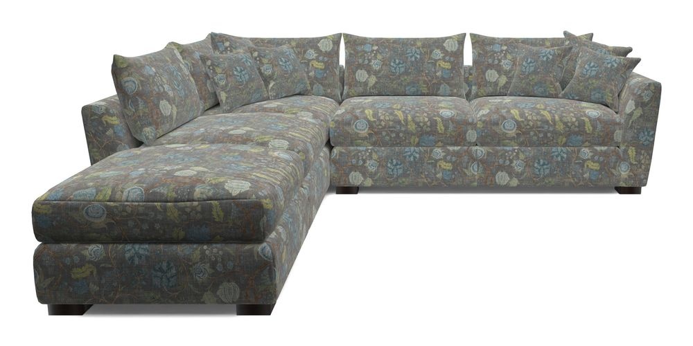 Combi Corner Unit And Footstool RHF