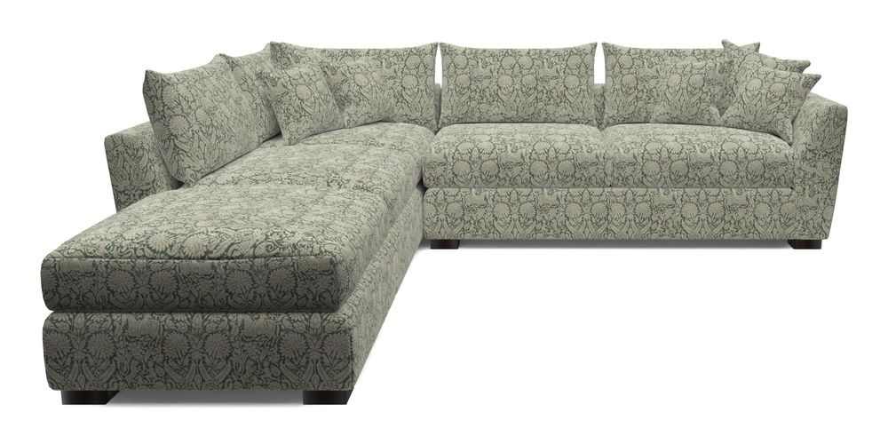 Combi Corner Unit And Footstool RHF