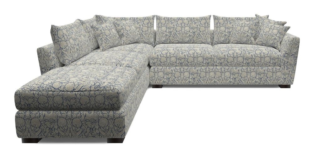 Combi Corner Unit And Footstool RHF