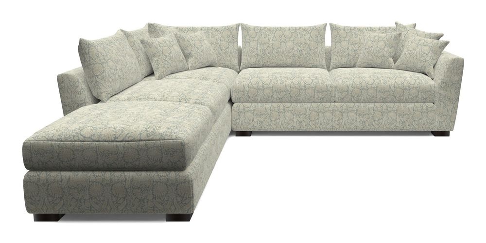 Combi Corner Unit And Footstool RHF