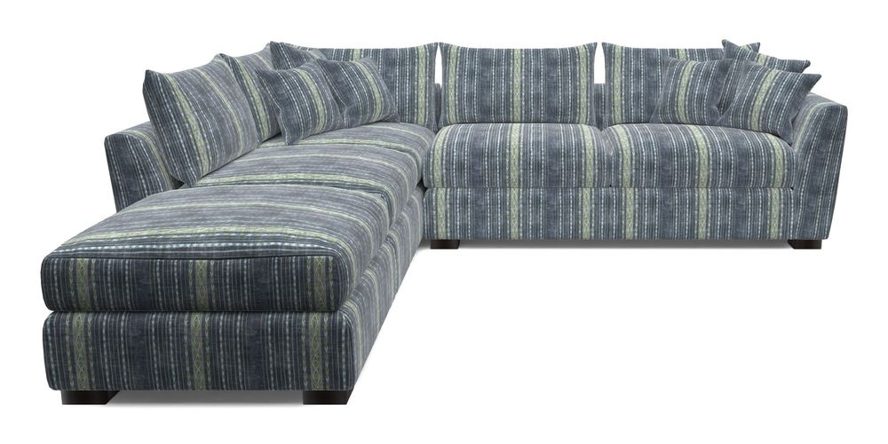 Combi Corner Unit And Footstool RHF