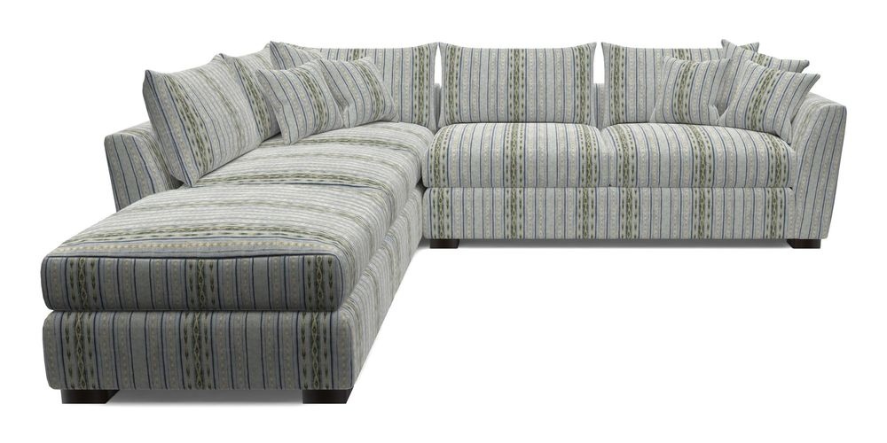 Combi Corner Unit And Footstool RHF