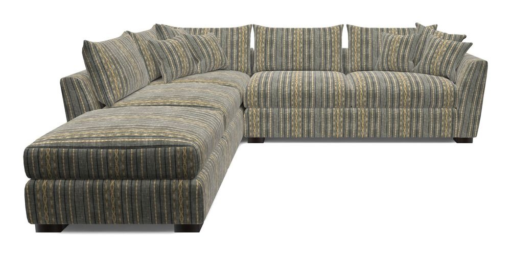 Combi Corner Unit And Footstool RHF