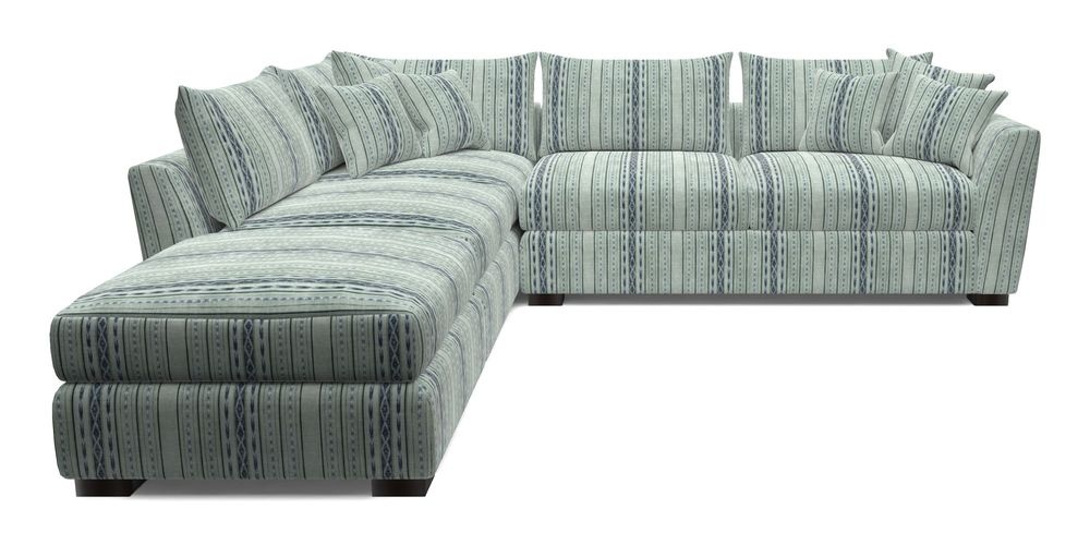 Combi Corner Unit And Footstool RHF