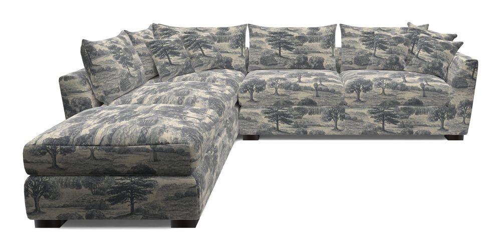 Combi Corner Unit And Footstool RHF