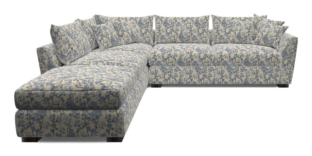 Combi Corner Unit And Footstool RHF