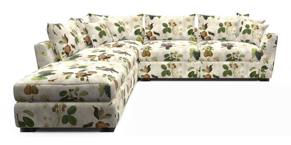 Combi Corner Unit And Footstool RHF