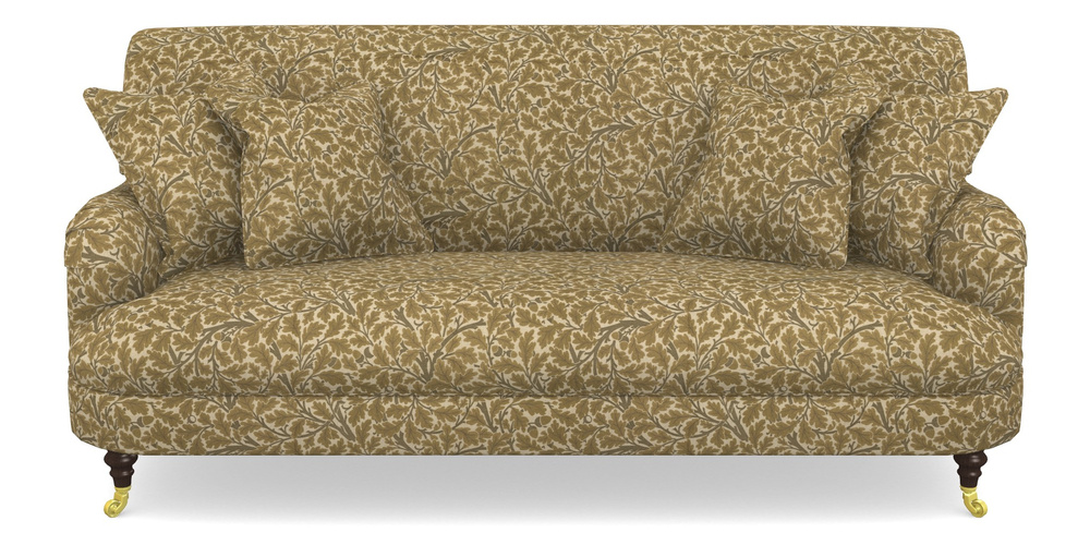 Product photograph of Holmfirth 2 5 Seater Sofa In V A Drawn From Nature Collection - Oak Tree - Gold from Sofas and Stuff Limited