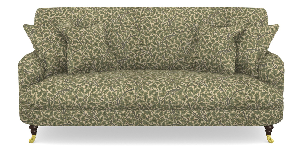 Product photograph of Holmfirth 2 5 Seater Sofa In V A Drawn From Nature Collection - Oak Tree - Light Green from Sofas and Stuff Limited