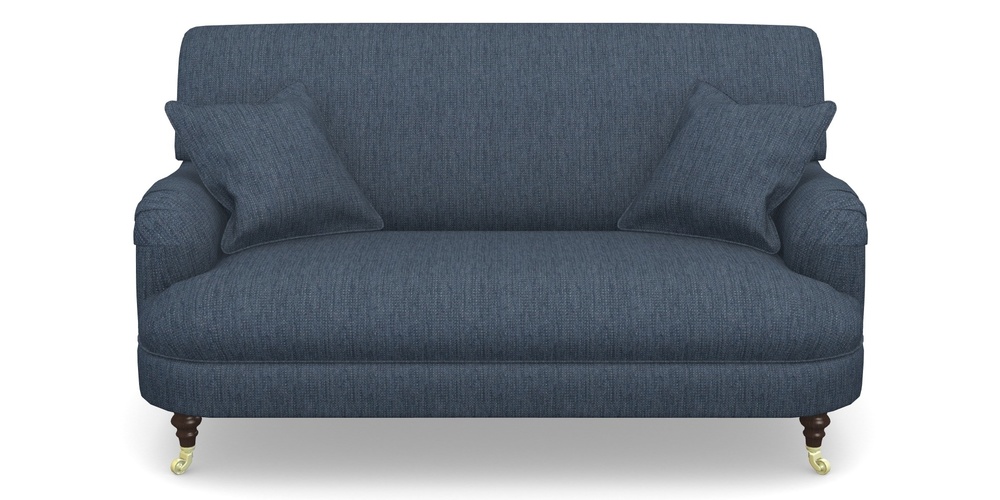 Product photograph of Holmfirth 2 Seater Sofa In Aqua Clean Tenby - Navy from Sofas and Stuff Limited