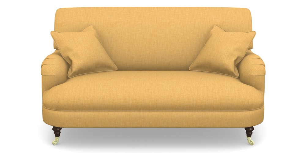 Product photograph of Holmfirth 2 Seater Sofa In Clever Cotton Mix - Mustard from Sofas and Stuff Limited