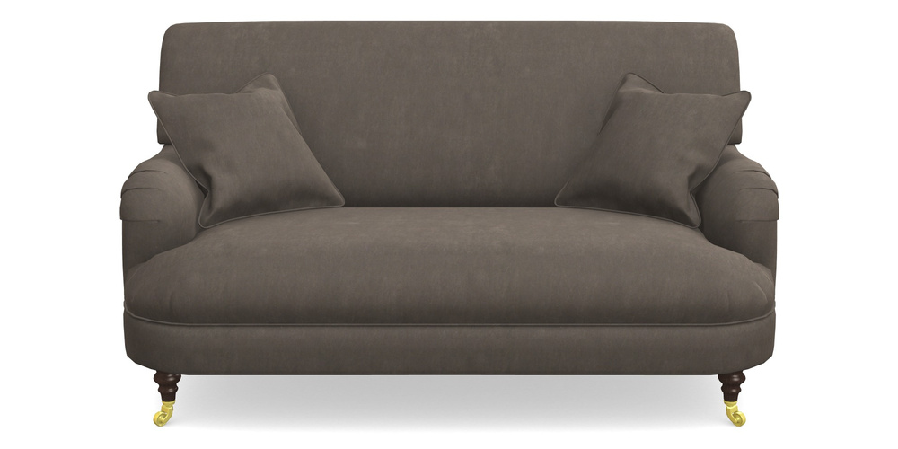 Product photograph of Holmfirth 2 Seater Sofa In Clever Tough And Eco Velvet - Chrome from Sofas and Stuff Limited