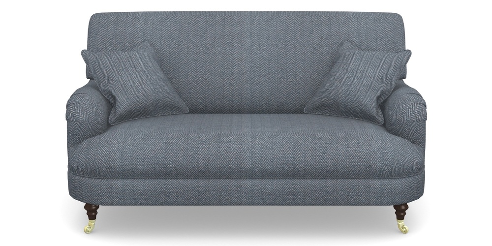 Product photograph of Holmfirth 2 Seater Sofa In Dundee Herringbone - Denim from Sofas and Stuff Limited