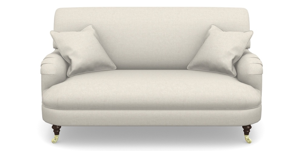 Product photograph of Holmfirth 2 Seater Sofa In Easy Clean Plain - Chalk from Sofas and Stuff Limited