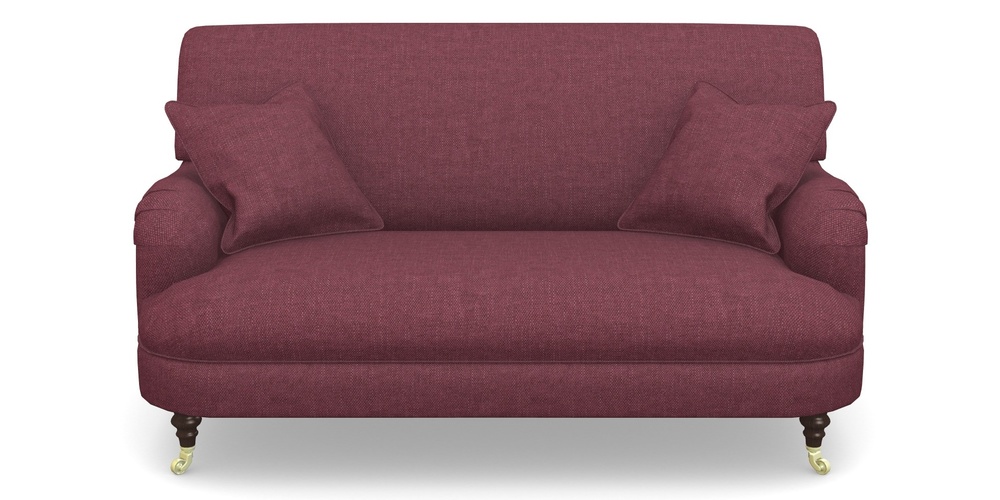 Product photograph of Holmfirth 2 Seater Sofa In Easy Clean Plain - Chianti from Sofas and Stuff Limited