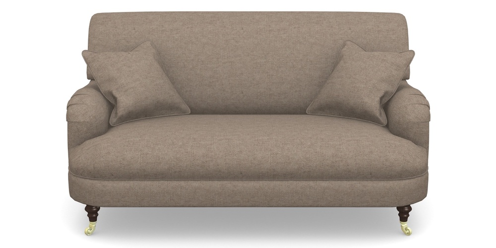 Product photograph of Holmfirth 2 Seater Sofa In Easy Clean Plain - Camel from Sofas and Stuff Limited