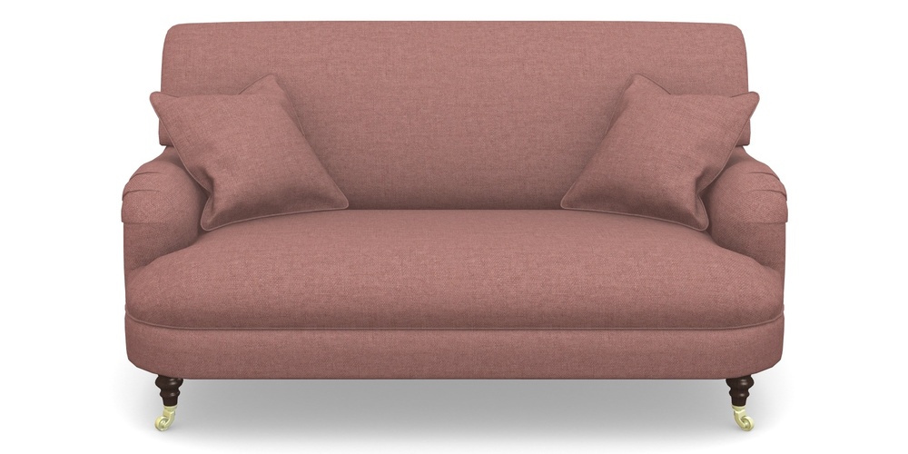 Product photograph of Holmfirth 2 Seater Sofa In Easy Clean Plain - Rosewood from Sofas and Stuff Limited