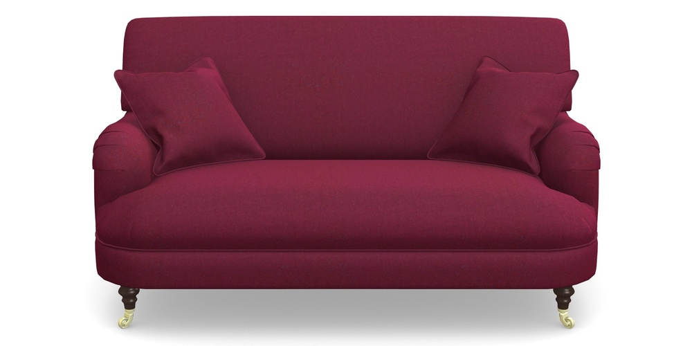 Product photograph of Holmfirth 2 Seater Sofa In House Velvet - Claret from Sofas and Stuff Limited