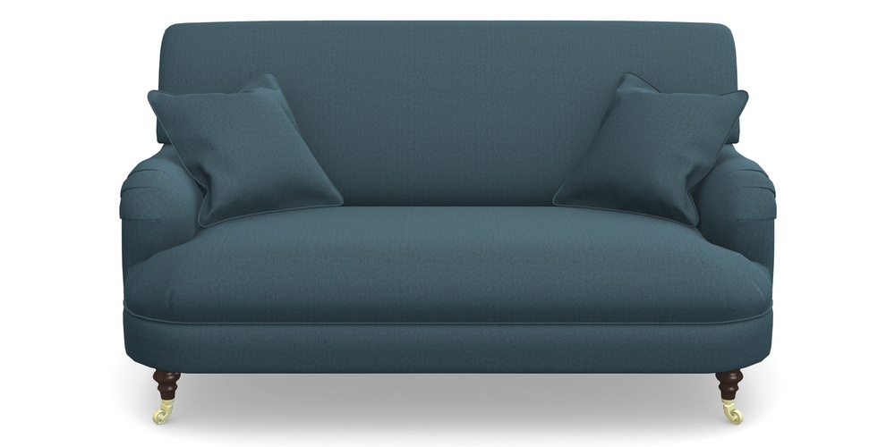 Product photograph of Holmfirth 2 Seater Sofa In House Velvet - Petrol from Sofas and Stuff Limited