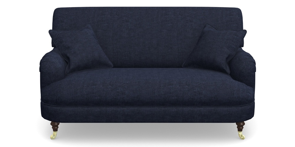 Product photograph of Holmfirth 2 Seater Sofa In Super Soft Velvet - Navy from Sofas and Stuff Limited