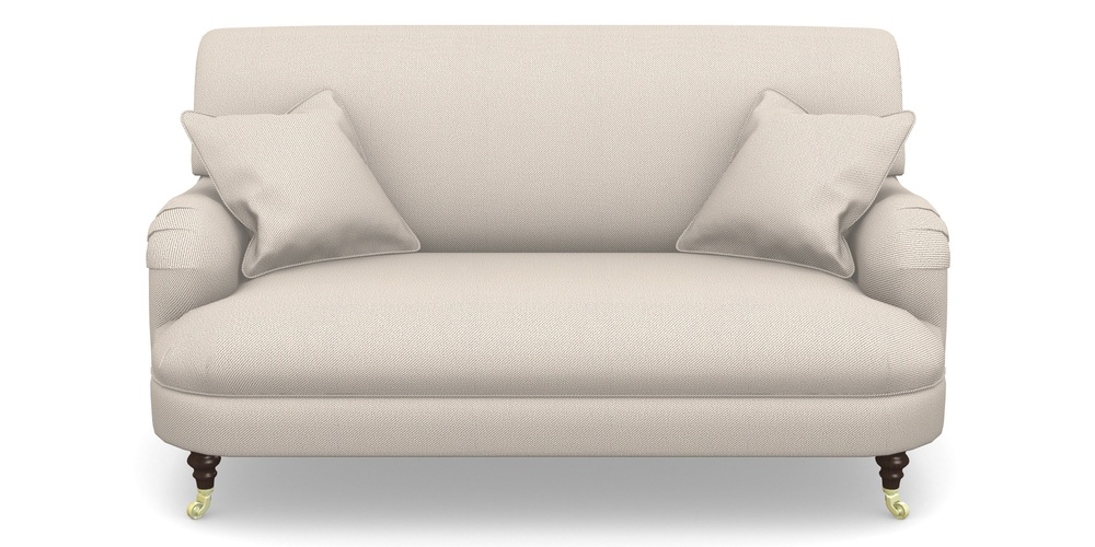 Product photograph of Holmfirth 2 Seater Sofa In Two Tone Plain - Biscuit from Sofas and Stuff Limited