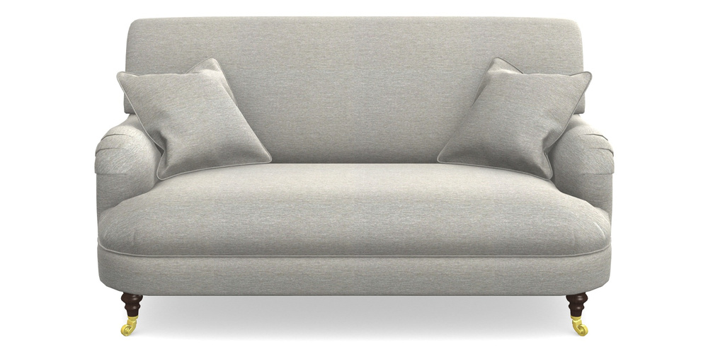 Product photograph of Holmfirth 2 Seater Sofa In Textured Velvet - Silver from Sofas and Stuff Limited