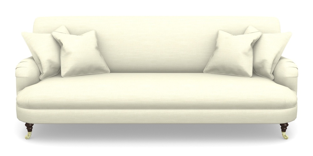 Product photograph of Holmfirth 3 Seater Sofa In Basket Weave - Cream from Sofas and Stuff Limited