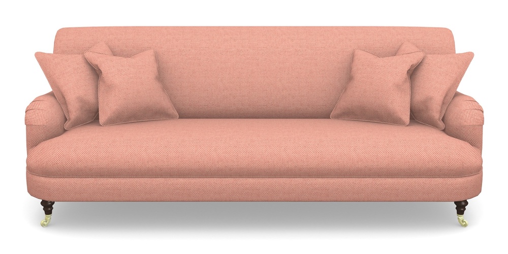 Product photograph of Holmfirth 3 Seater Sofa In Basket Weave - Peony from Sofas and Stuff Limited