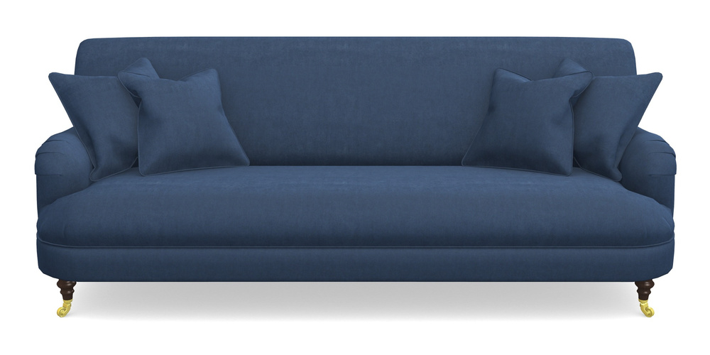 Product photograph of Holmfirth 3 Seater Sofa In Clever Tough And Eco Velvet - Agean from Sofas and Stuff Limited