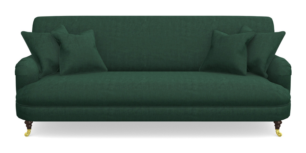 Product photograph of Holmfirth 3 Seater Sofa In Clever Tough And Eco Velvet - Pine from Sofas and Stuff Limited