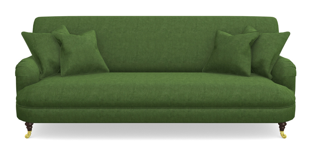 Product photograph of Holmfirth 3 Seater Sofa In Clever Tough And Eco Velvet - Shamrock from Sofas and Stuff Limited