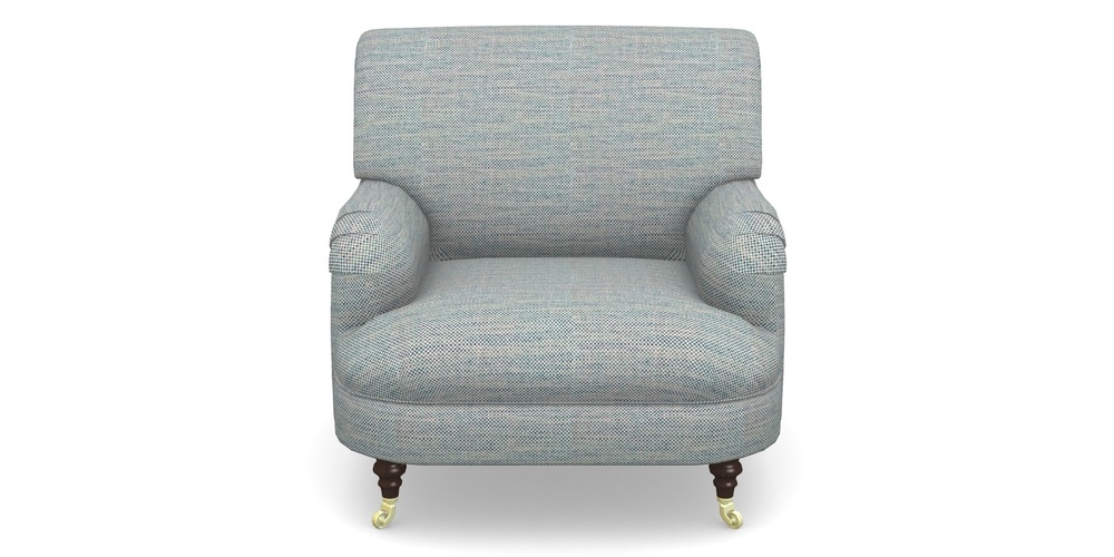 Product photograph of Holmfirth Gents Chair In Basket Weave - Blue from Sofas and Stuff Limited