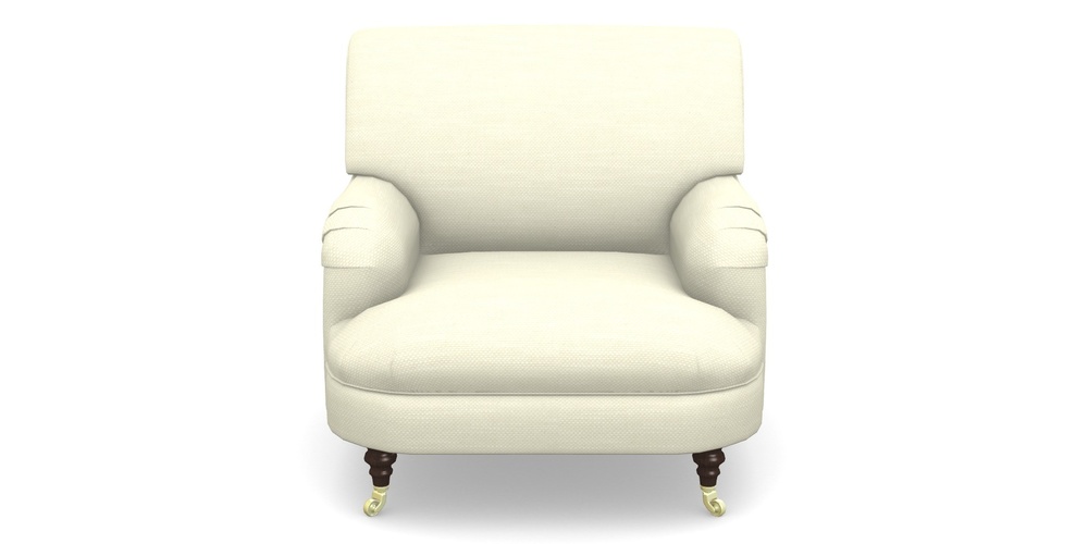 Product photograph of Holmfirth Gents Chair In Basket Weave - Cream from Sofas and Stuff Limited