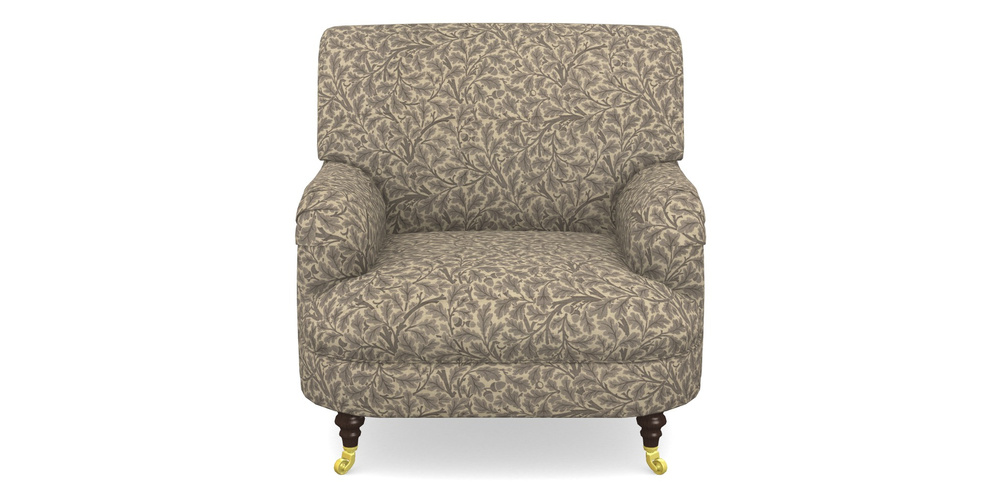 Product photograph of Holmfirth Gents Chair In V A Drawn From Nature Collection - Oak Tree - Grey from Sofas and Stuff Limited