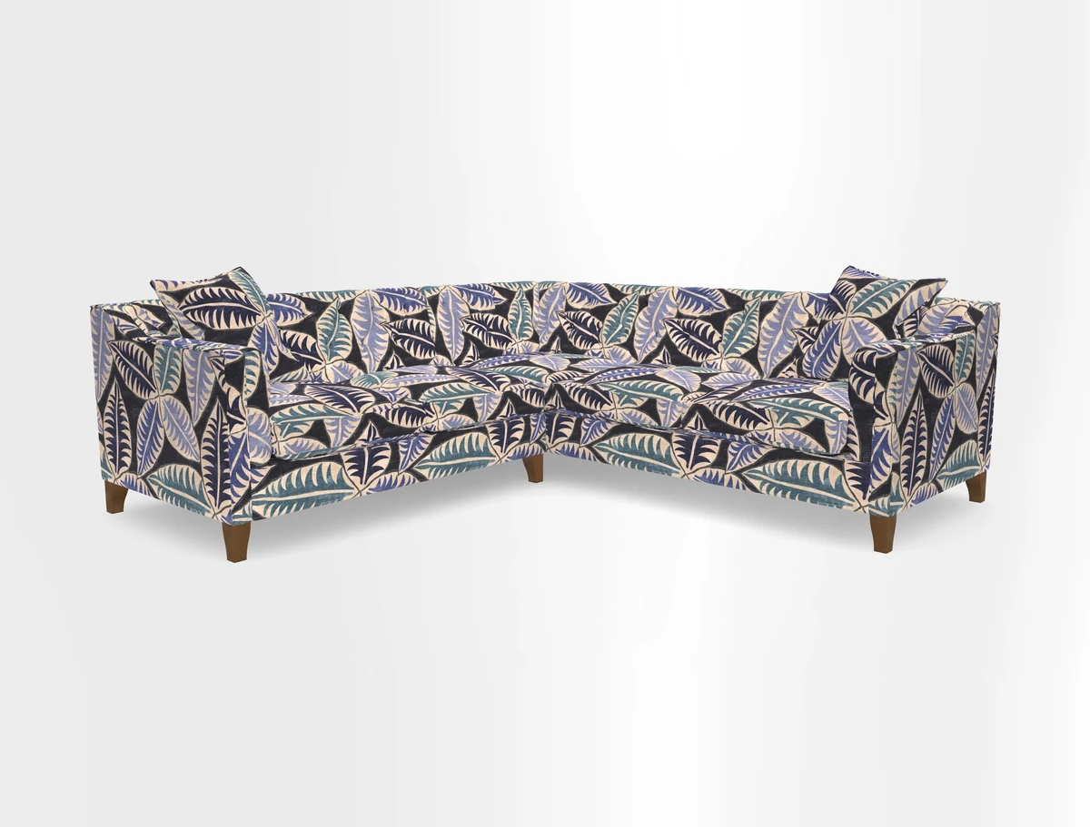 Haresfield Dipped Arm Corner Group LHF & RHF in Two Tone Plain Biscuit