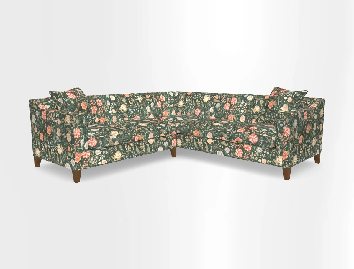 Haresfield Dipped Arm Corner Group LHF & RHF in Two Tone Plain Biscuit