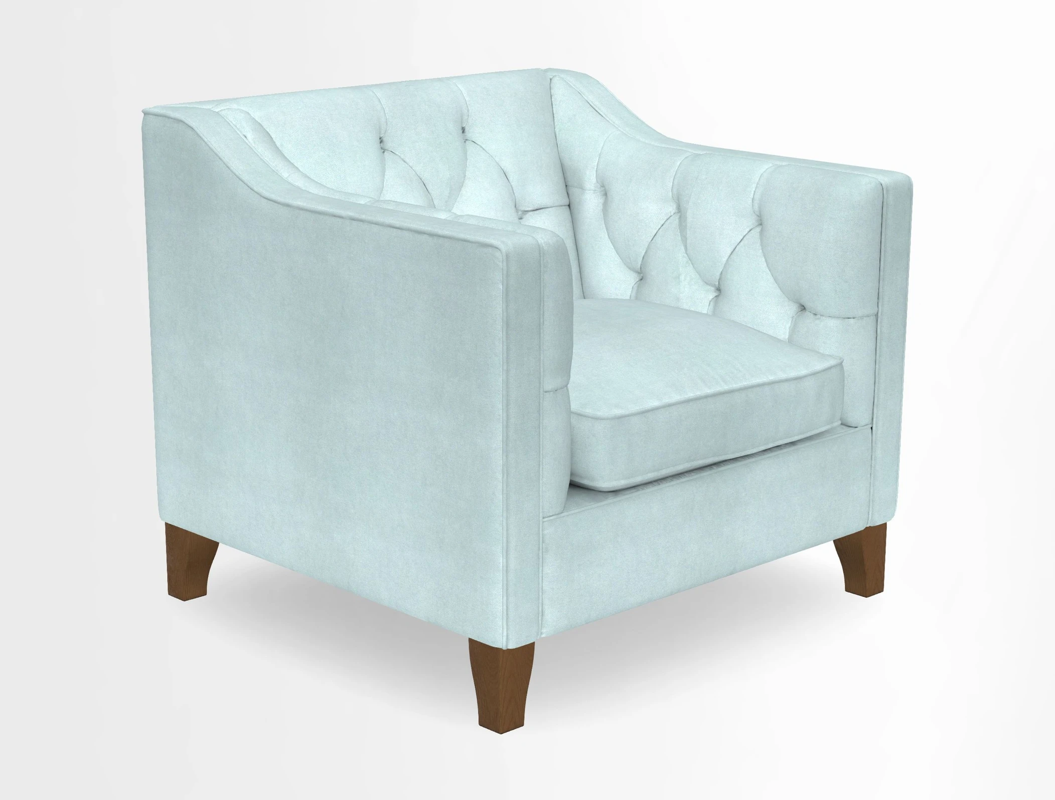 Haresfield Dipped Arm Chair in Two Tone Plain Biscuit