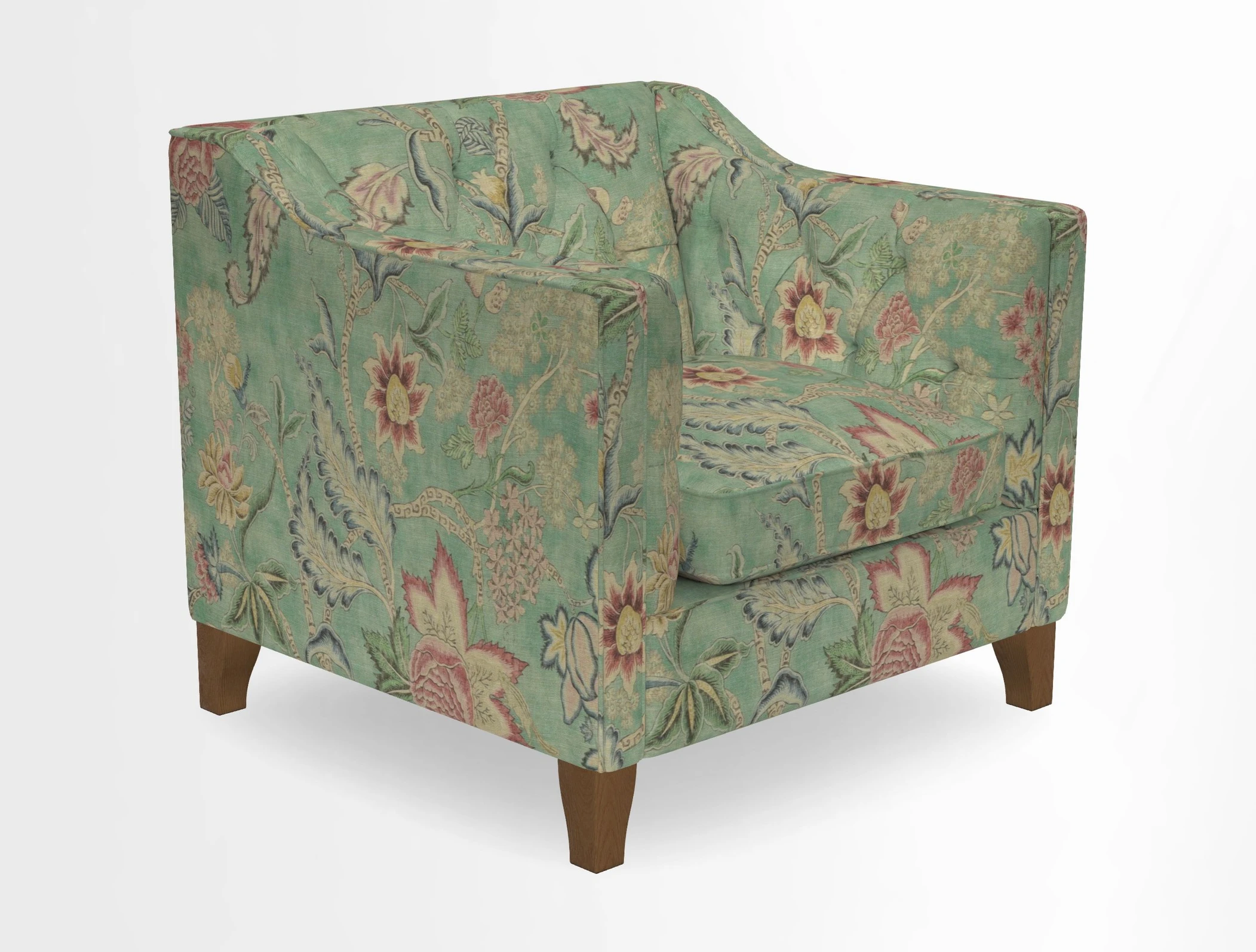 Haresfield Dipped Arm Chair in Two Tone Plain Biscuit