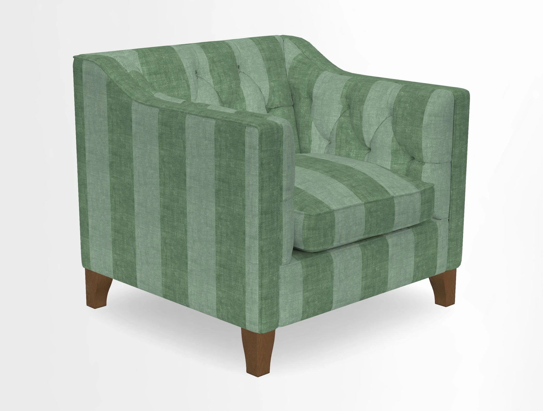 Haresfield Dipped Arm Chair in Two Tone Plain Biscuit