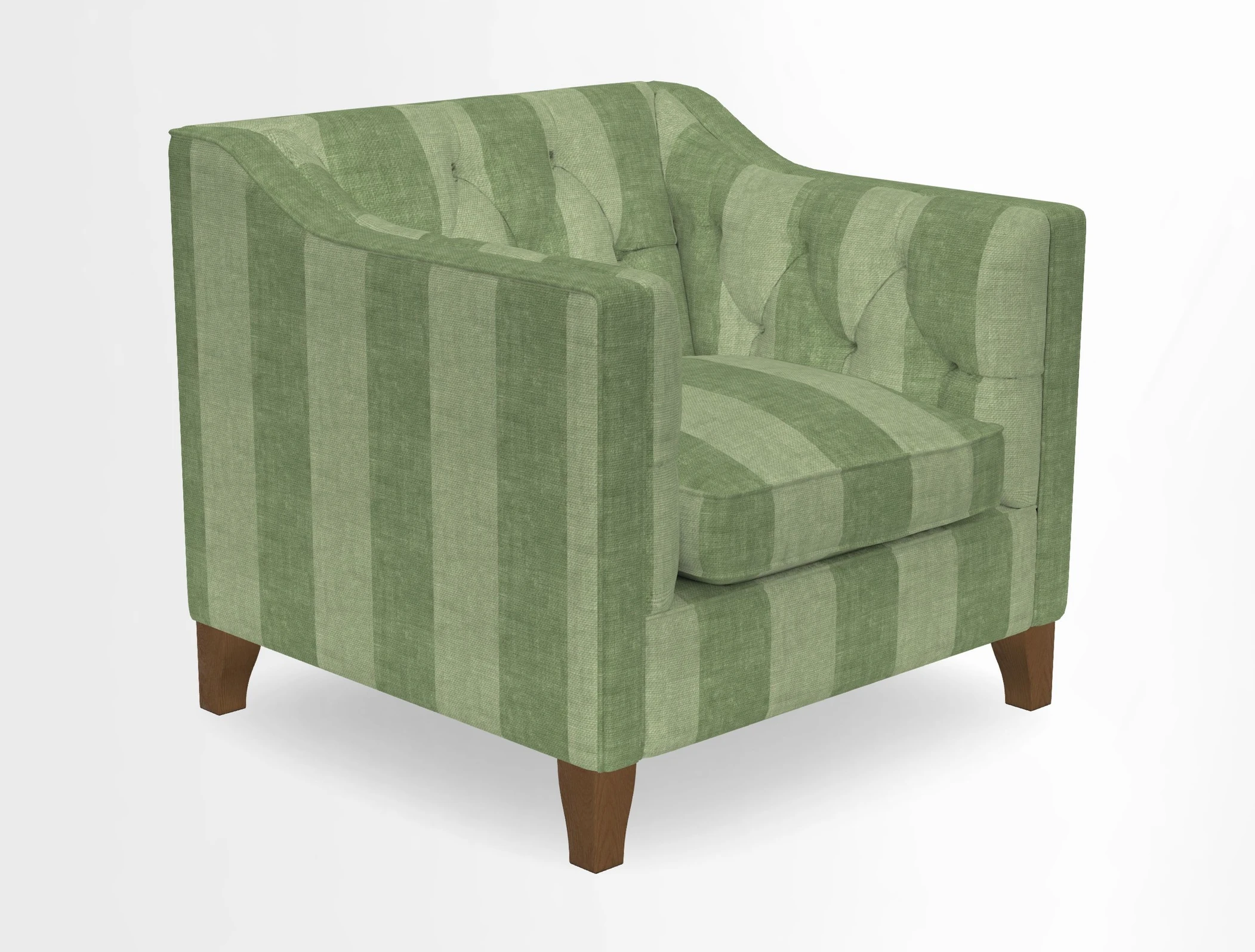 Haresfield Dipped Arm Chair in Two Tone Plain Biscuit