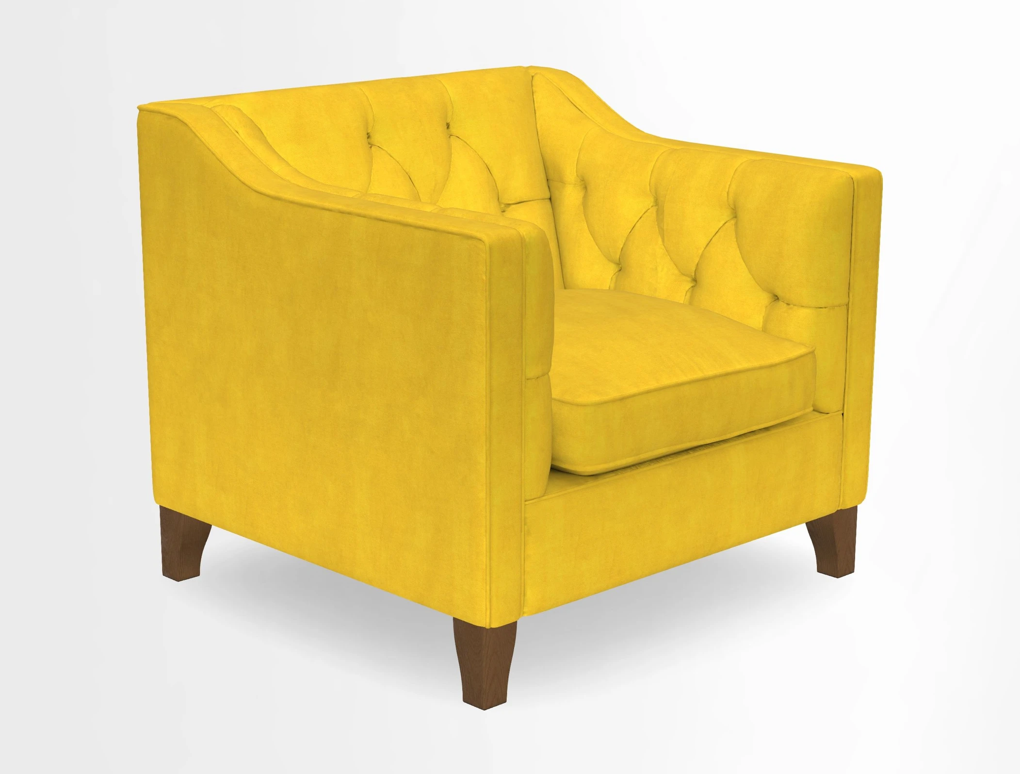 Haresfield Dipped Arm Chair in Two Tone Plain Biscuit