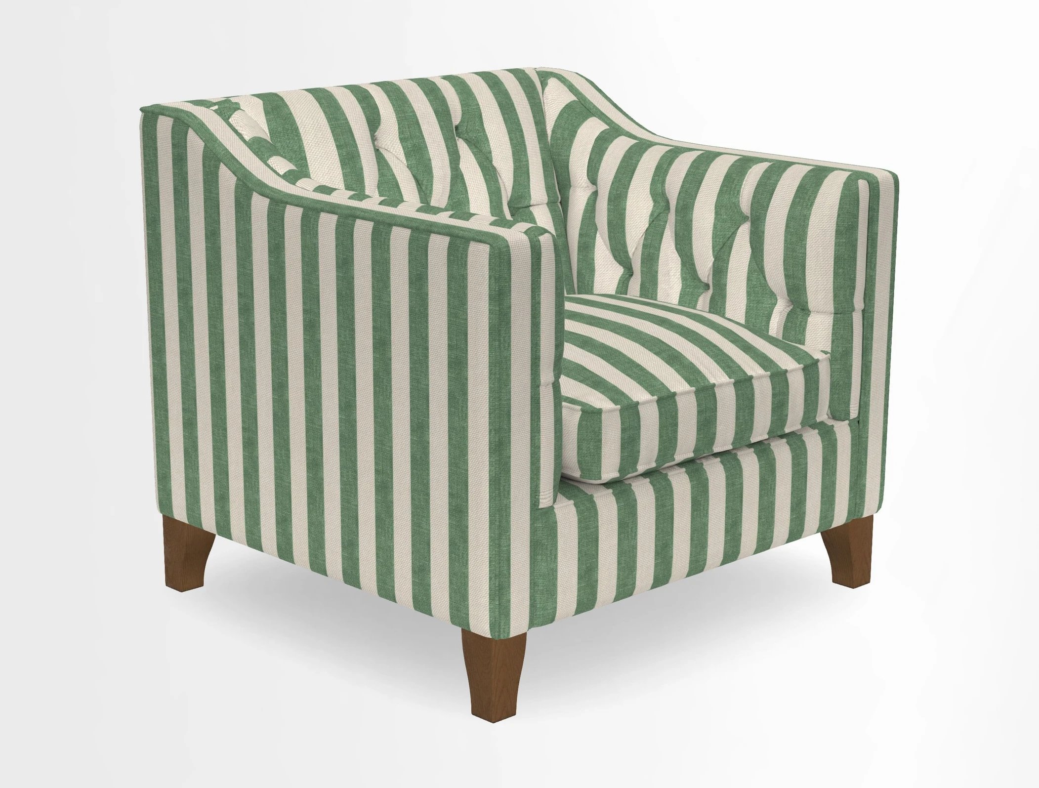 Haresfield Dipped Arm Chair in Two Tone Plain Biscuit