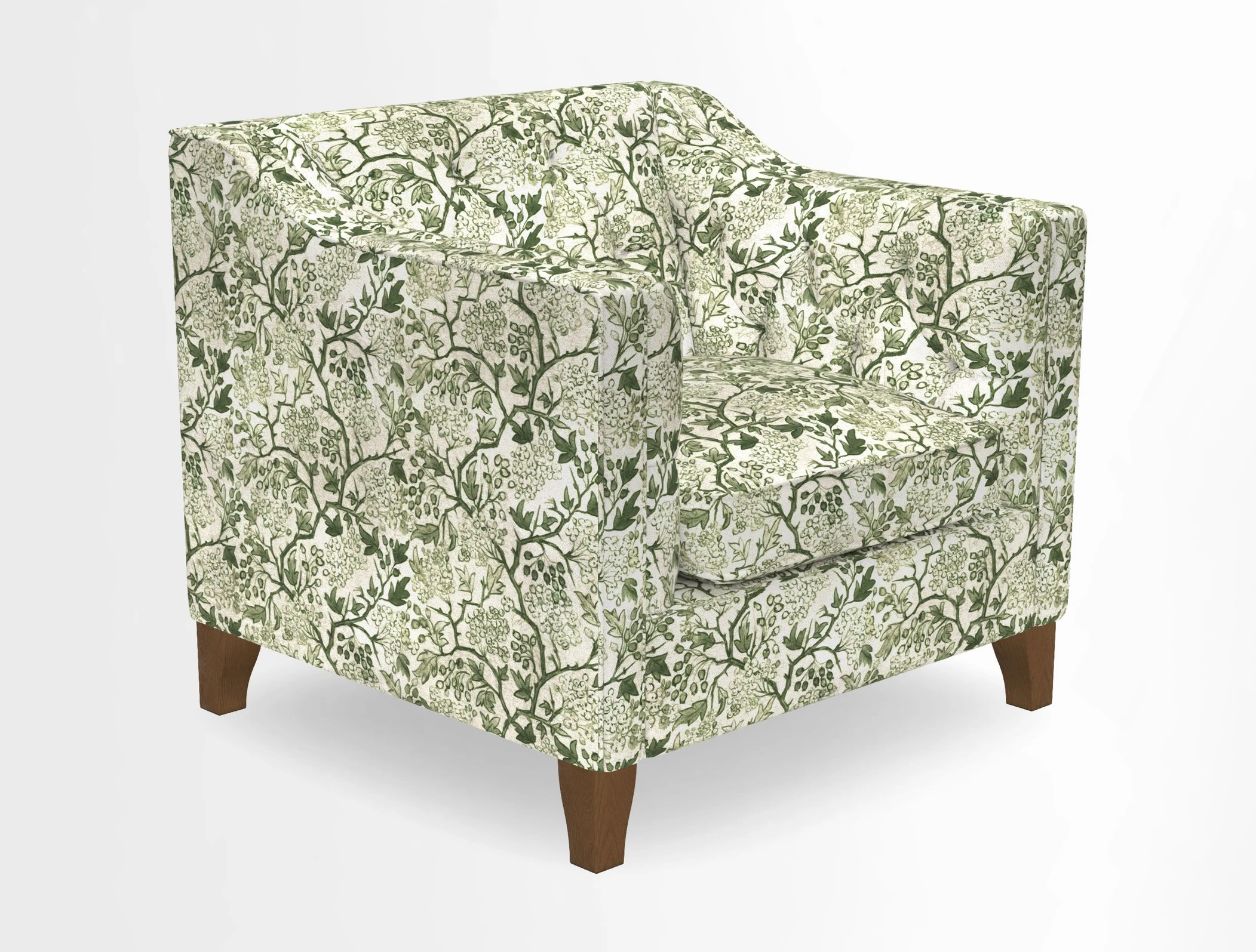Haresfield Dipped Arm Chair in Two Tone Plain Biscuit