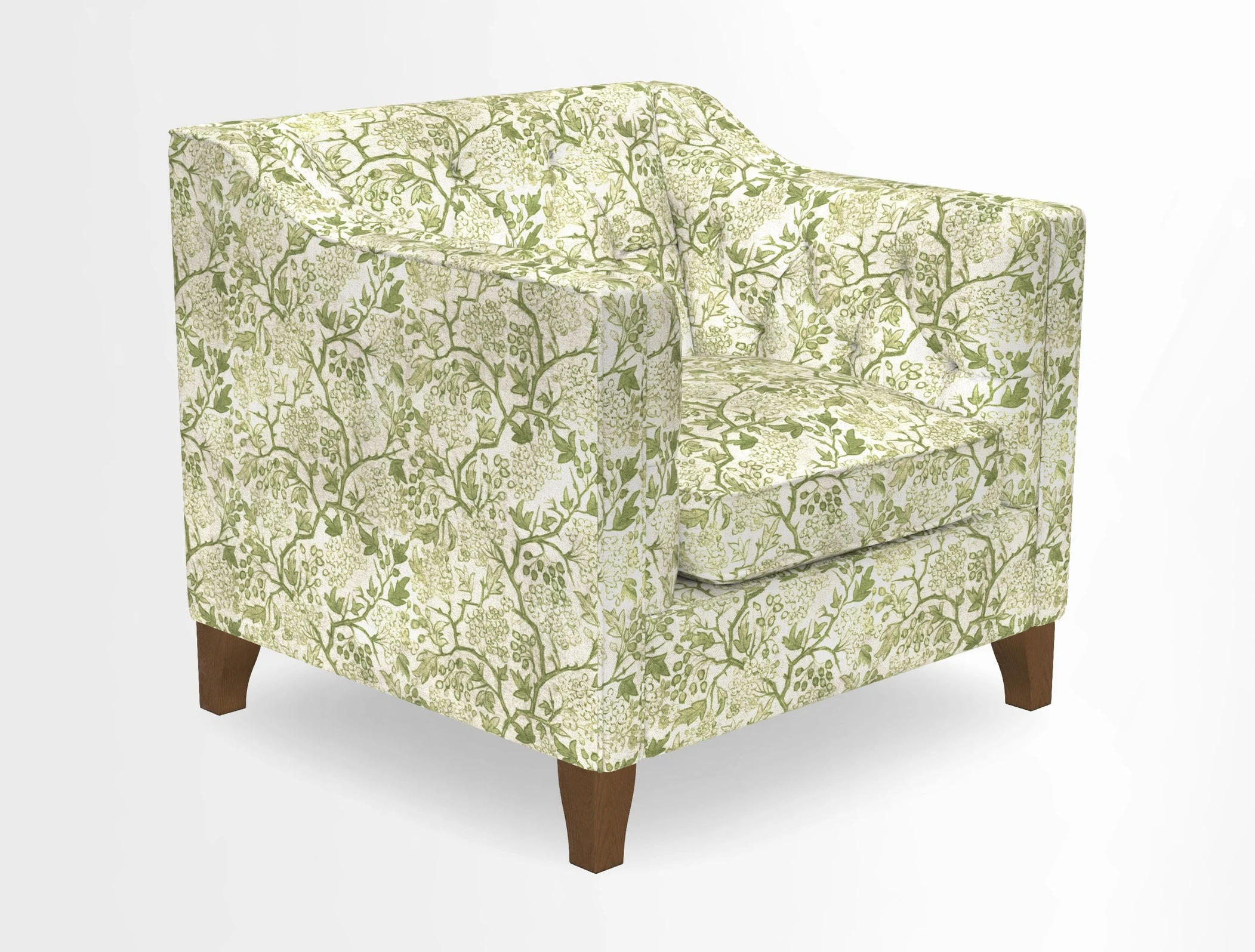 Haresfield Dipped Arm Chair in Two Tone Plain Biscuit