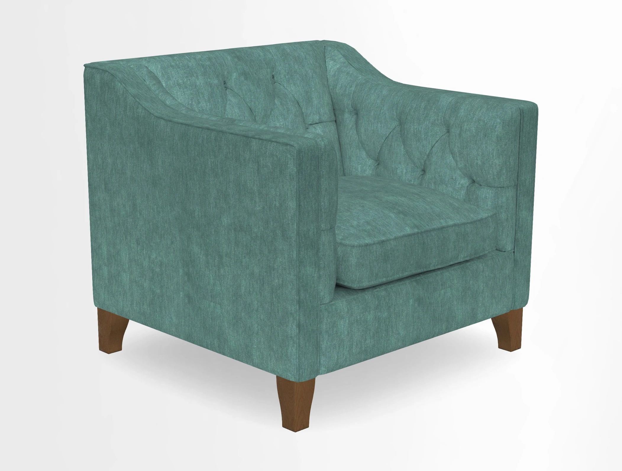 Haresfield Dipped Arm Chair in Two Tone Plain Biscuit