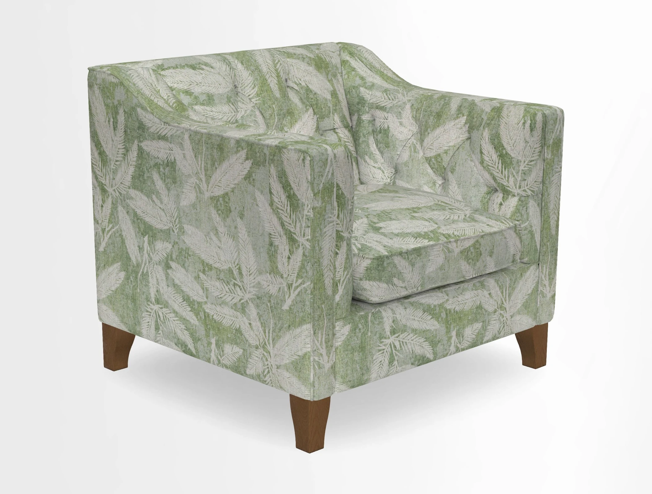 Haresfield Dipped Arm Chair in Two Tone Plain Biscuit