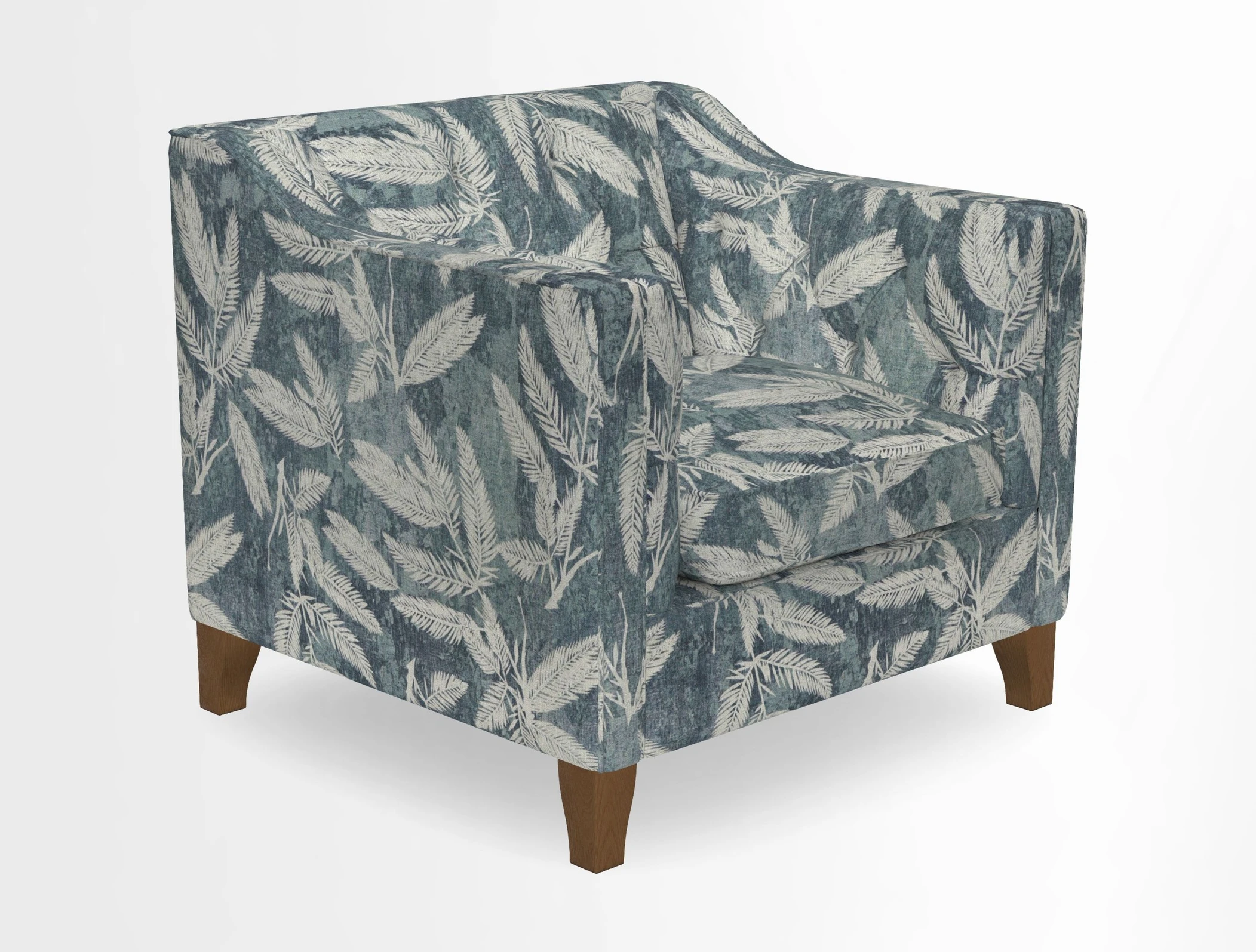 Haresfield Dipped Arm Chair in Two Tone Plain Biscuit